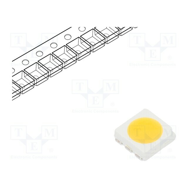 REFOND LED; white warm; SMD; PLCC6