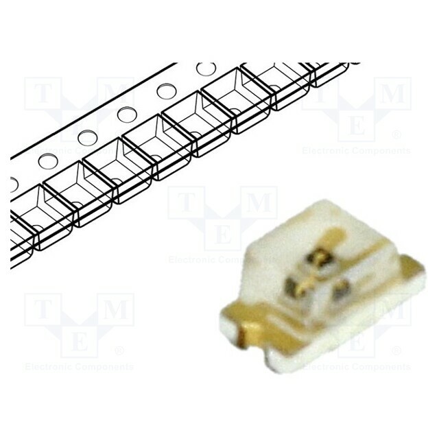 LITEON LED; green; SMD; 0603; 18÷71mcd