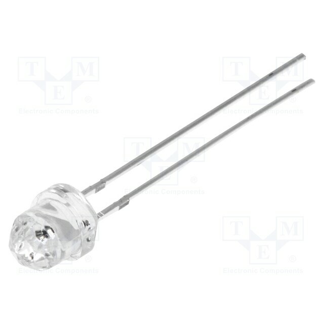 OPTOSUPPLY LED; red; 4.85mm; 750÷1120mcd