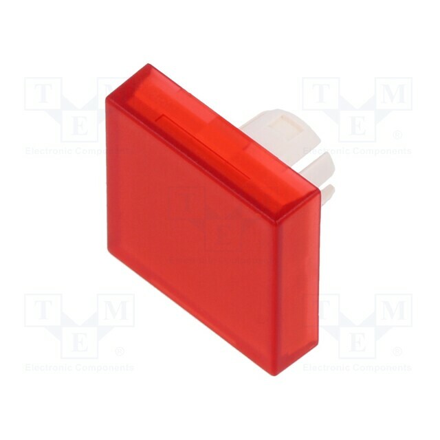 EAO Actuator lens; 22mm; 61; red