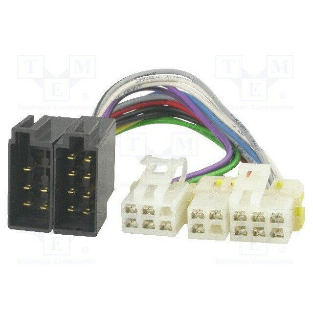 4CARMEDIA Connector; ISO; Nissan; PIN: 16