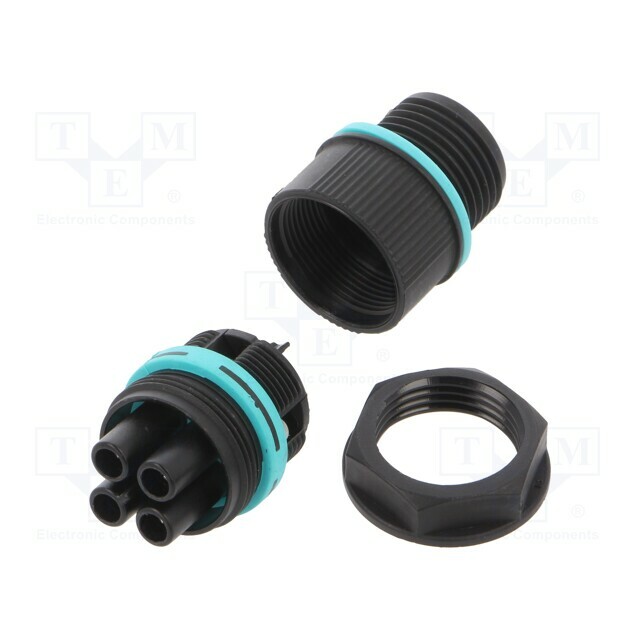 TECHNO Connector: AC supply; screw terminal