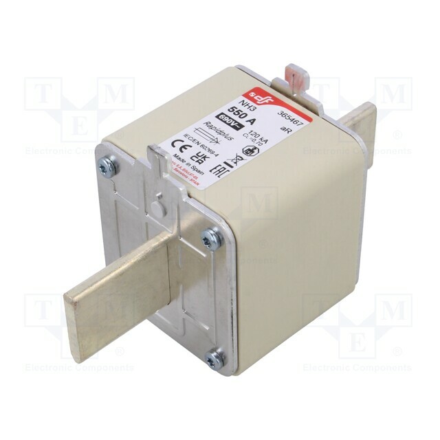 DF ELECTRIC Fuse: fuse; NH3; ceramic