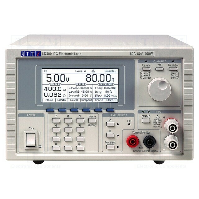 AIM-TTI Electronic load; 0÷80V; 0÷80A; 400W