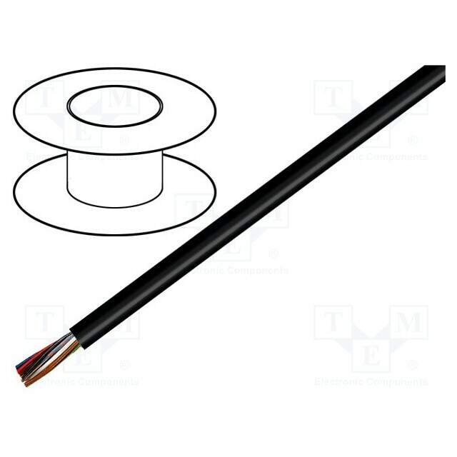 TECHNOKABEL Wire; LiYY; 4x0.5mm2; unshielded