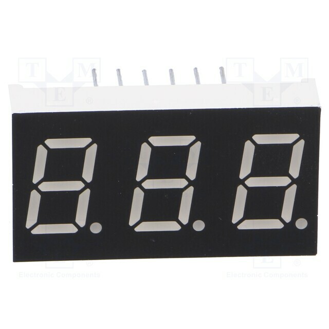 WENRUN Display: LED; 7-segment; 10.16mm