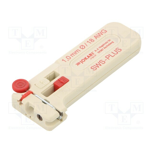 Stripping tool; Øcable: 1mm; Wire: round