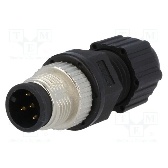 AMPHENOL LTW Connector: M12; plug; PIN: