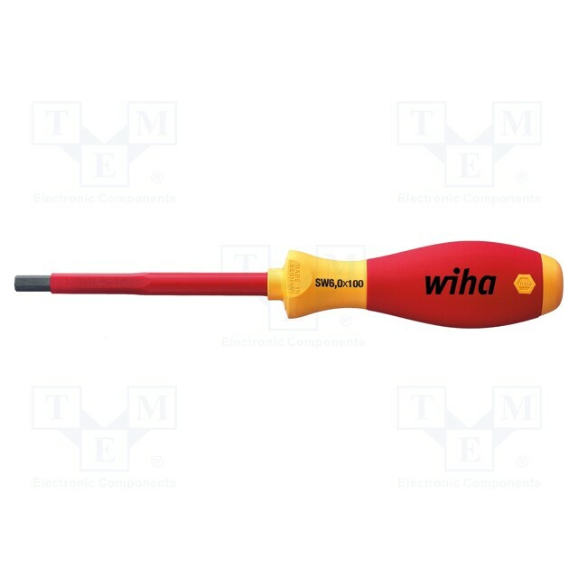 Screwdriver: insulated; hex key; HEX 4mm