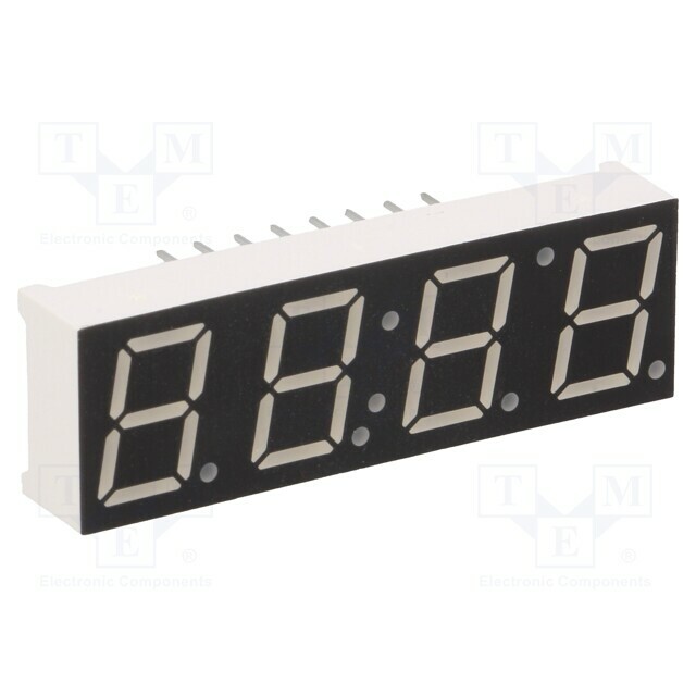 VISHAY Display: LED; 7-segment; 10mm; 0
