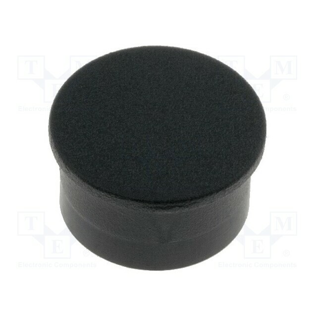 CLIFF Cap; thermoplastic; push-in; black |