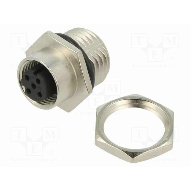 AMPHENOL LTW Connector: M12; socket; PIN: