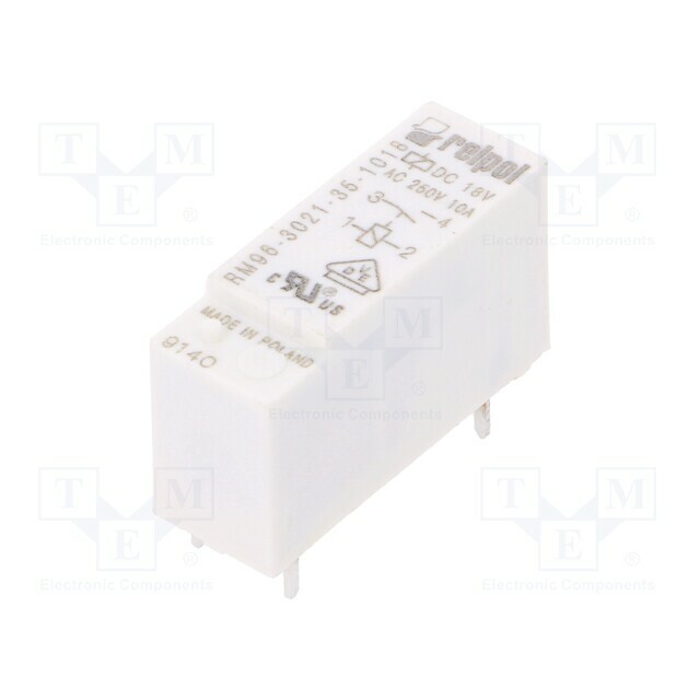 RELPOL Relay: electromagnetic; Ucoil: 18VDC; SPST-NO