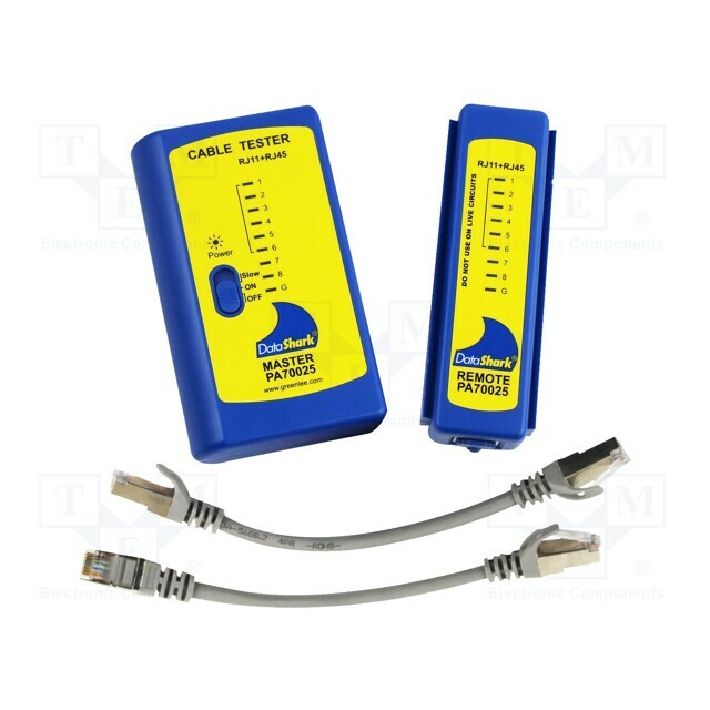 TEMPO Tester: LAN wiring; Detection: cable