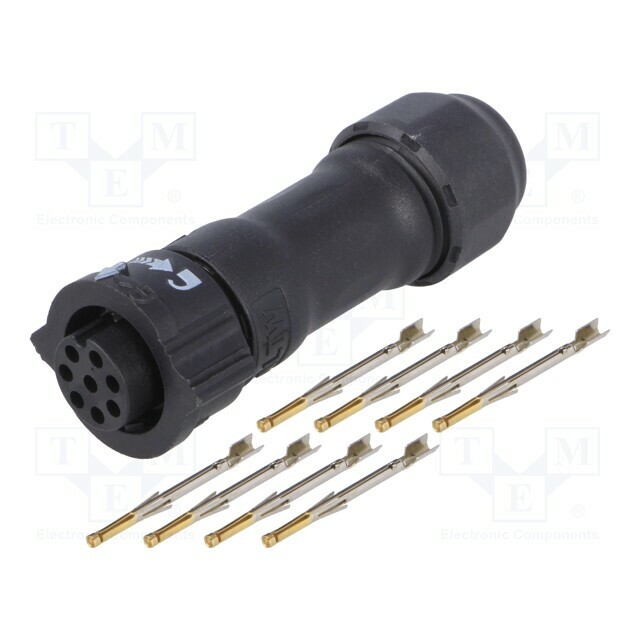 AMPHENOL LTW Connector: circular; plug; for