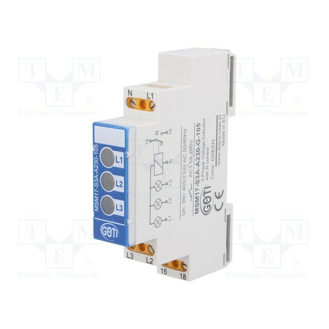 DOBRY CZAS Voltage monitoring relay; for