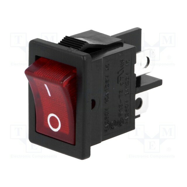SCI ROCKER; DPST; Pos: 2; ON-OFF