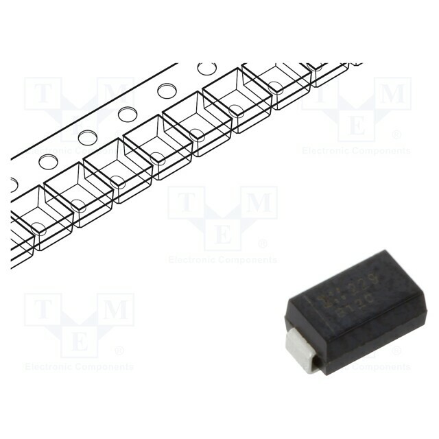 DIODES INCORPORATED Diode: Schottky rectifying; SMA