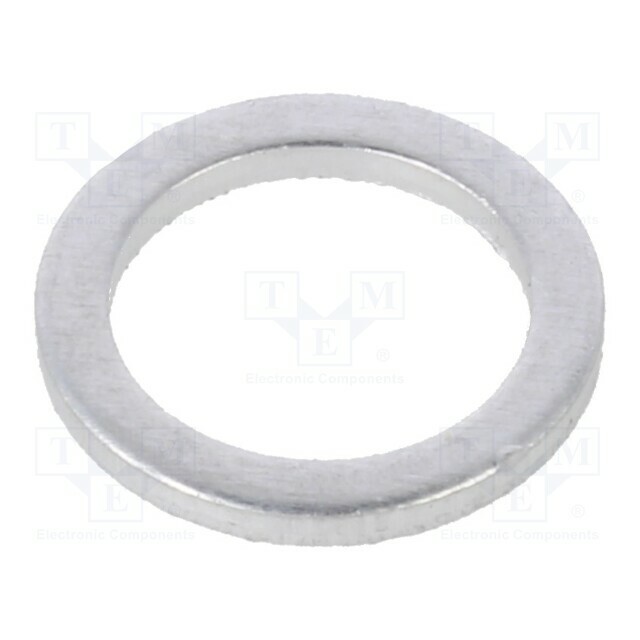ELESA+GANTER Gasket; aluminium; Thk: 1mm; Øint: