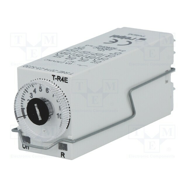 RELPOL Timer; 0,1s÷100h; 4PDT; 250VAC/6A