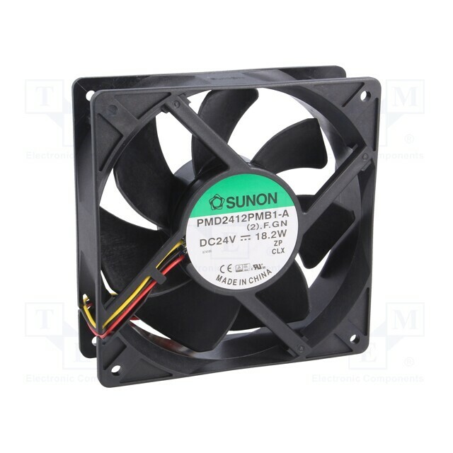 SUNON Fan: DC; 120x120x38mm; axial; 24VDC