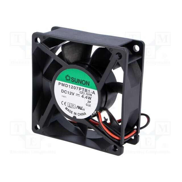 SUNON Fan: DC; 70x70x25mm; axial; 12VDC