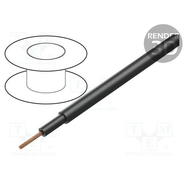 LAPP Wire; H07RN-F; 1x1.5mm2; round