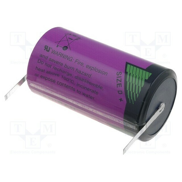 TADIRAN Battery: lithium (LTC); D; 3