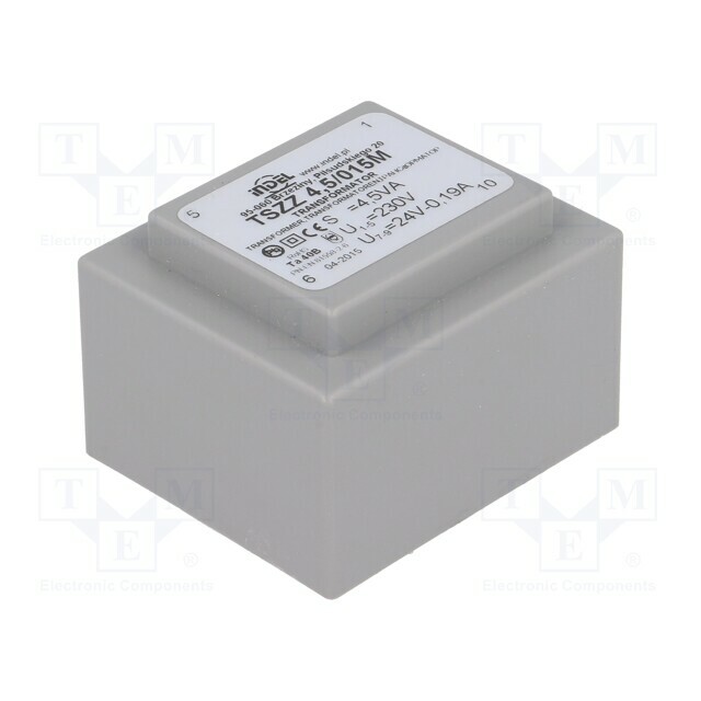INDEL Transformer: encapsulated; 4.5VA; 230VAC