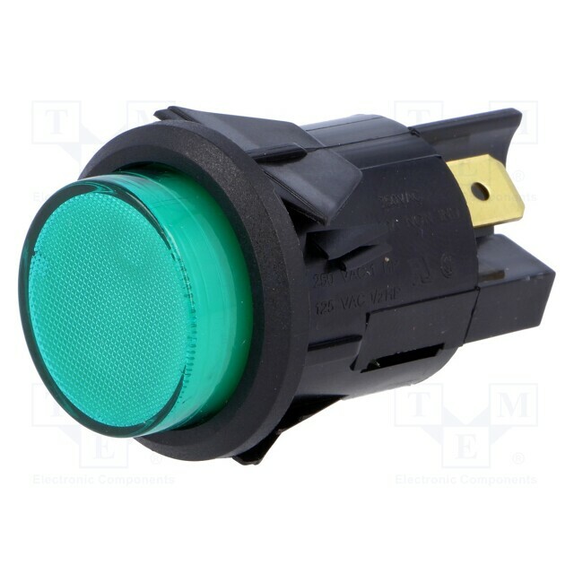 BULGIN Switch: push-button; Pos: 2; DPST-NO