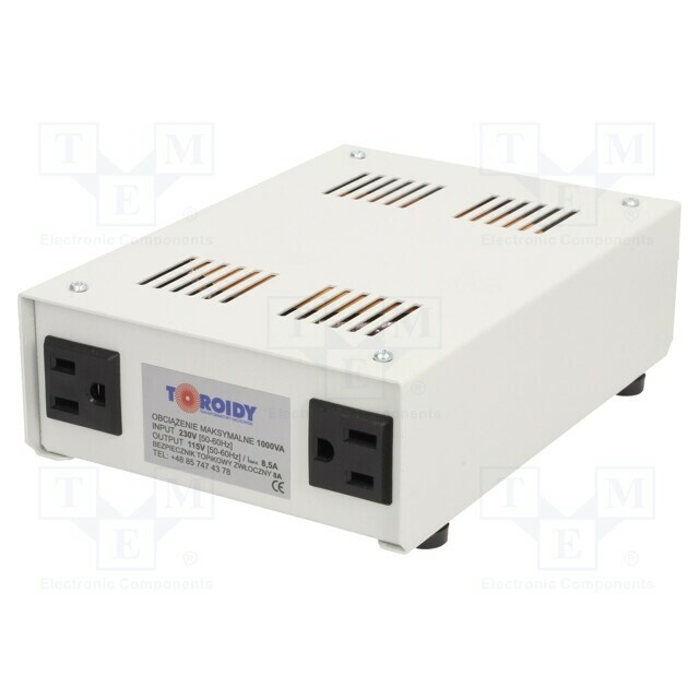TOROIDY Autotransformer: fixed; 230VAC; Power: 1000VA