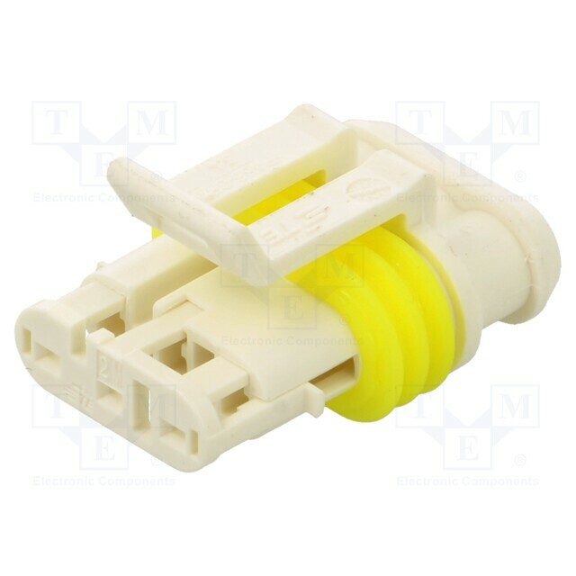TE CONNECTIVITY Connector: wire-wire; plug; female