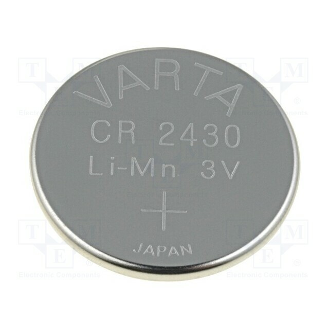 VARTA MICROBATTERY Battery: lithium; coin; CR2430