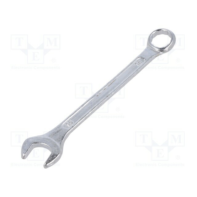MEGA Wrench: combination spanner; double-sided; 15mm