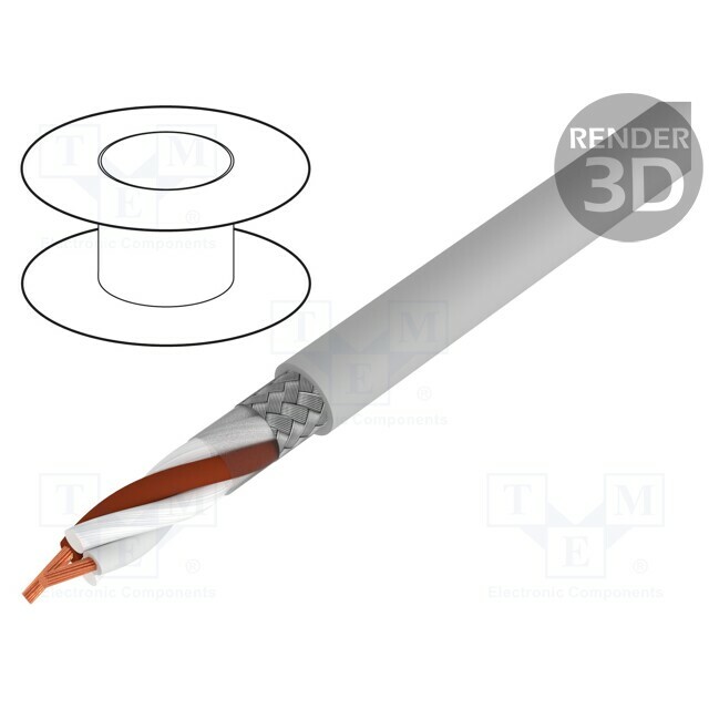 Wire; LiYCY; BiT LiYCY; 2x0.75mm2