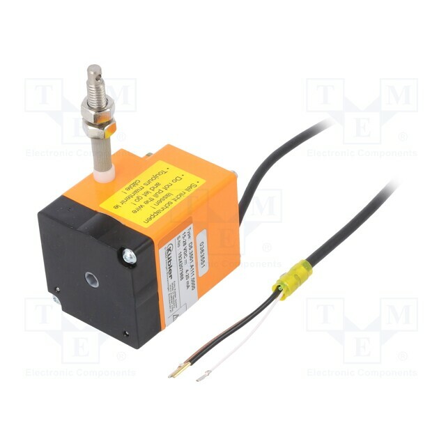 KUBLER Encoder: draw-wire; OUT: analogue 4-20mA