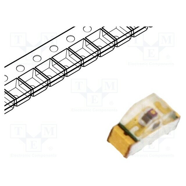 BROADCOM (AVAGO) LED; red; SMD; 0604