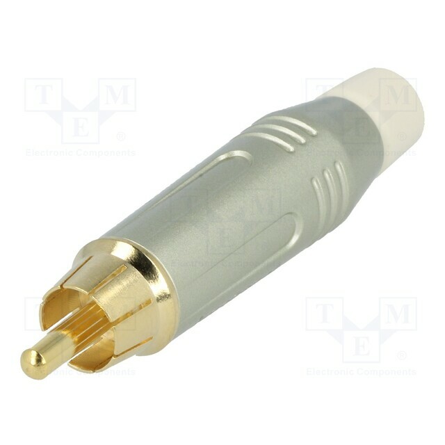 AMPHENOL Connector: RCA; plug; male; straight