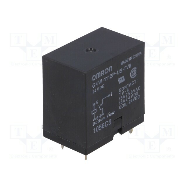 OMRON Electronic Components Relay: electromagnetic; Ucoil:
