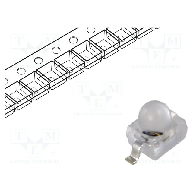 EVERLIGHT Phototransistor; Gull wing; SMD; 1