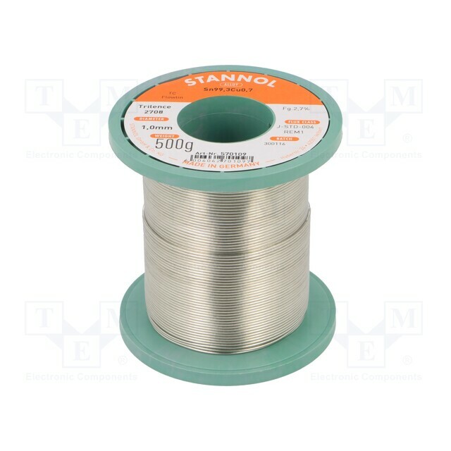 STANNOL Tin; lead free; Sn99,3Cu0