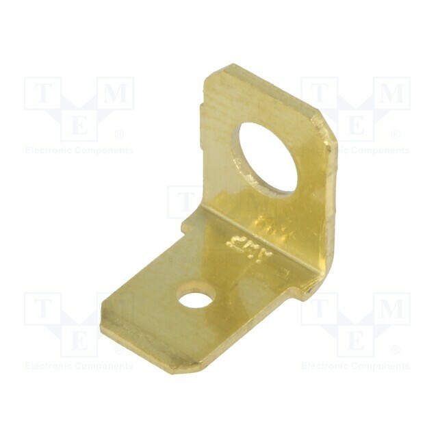 TE CONNECTIVITY Terminal: flat; 6.3mm