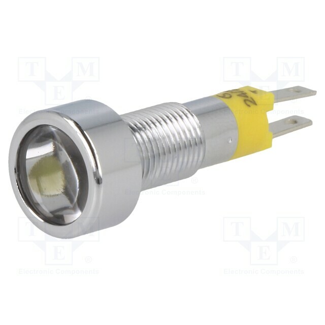 SIGNAL-CONSTRUCT Indicator: LED; flat; yellow; 24÷28VDC