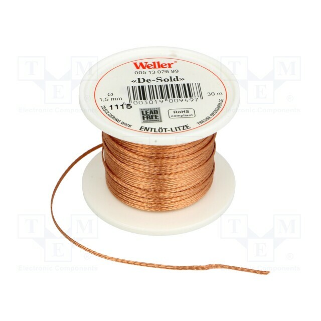 WELLER Tape: desoldering; W: 1.5mm
