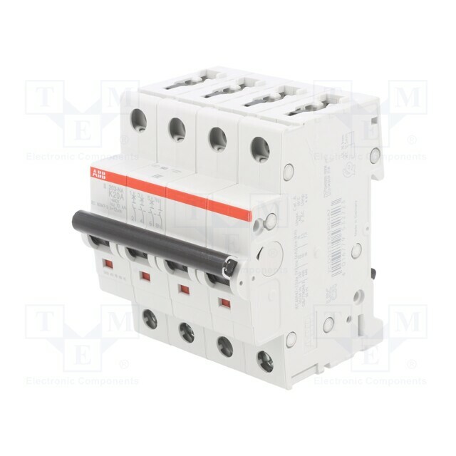 ABB Circuit breaker; 230/400VAC; 20A; Poles: