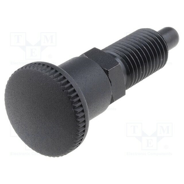ELESA+GANTER Indexing plungers; Thread: M12; Plating: