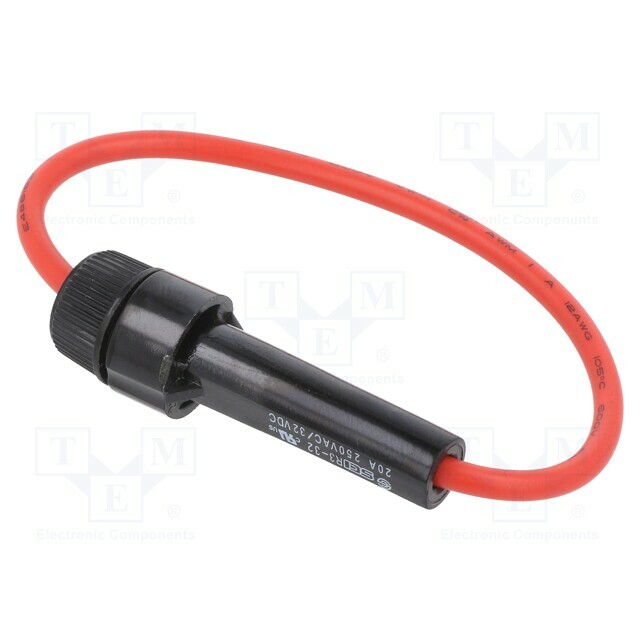 OPTIFUSE Fuse holder; 5x20mm; Imax: 20A