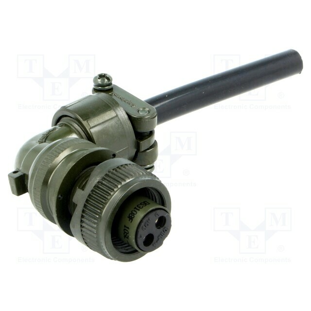 AMPHENOL Connector: circular; plug; for cable