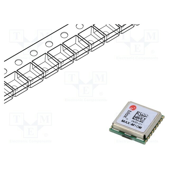 U-BLOX Module: GPS/BEIDOU; SMD; -40÷85°C |