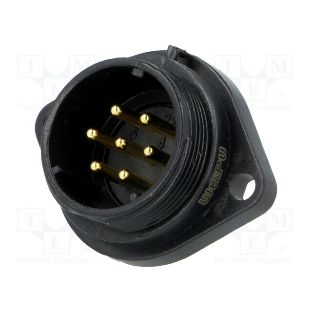 WEIPU Connector: circular; socket; male; PIN: